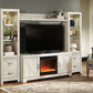 Bellaby 4-Piece Entertainment Center with Fireplace