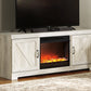 Bellaby 63" TV Stand with Fireplace