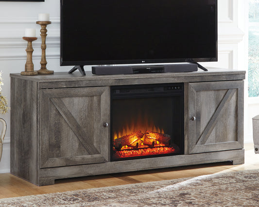 Wynnlow 63" TV Stand with Fireplace