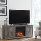 Wynnlow 63" TV Stand with Fireplace