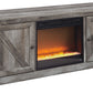 Wynnlow 63" TV Stand with Electric Fireplace