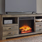 Trinell 63" TV Stand with Electric Fireplace