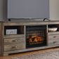 Trinell 63" TV Stand with Electric Fireplace