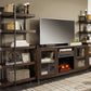 Starmore 3-Piece Entertainment Center with Electric Fireplace