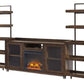 Starmore 3-Piece Entertainment Center with Electric Fireplace