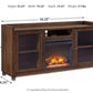 Starmore 70" TV Stand with Electric Fireplace