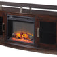 Chanceen 60" TV Stand with Electric Fireplace