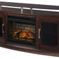 Chanceen 60" TV Stand with Electric Fireplace
