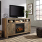 Sommerford 62" TV Stand with Electric Fireplace