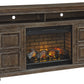 Wyndahl 72" TV Stand with Electric Fireplace
