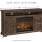 Wyndahl 72" TV Stand with Electric Fireplace