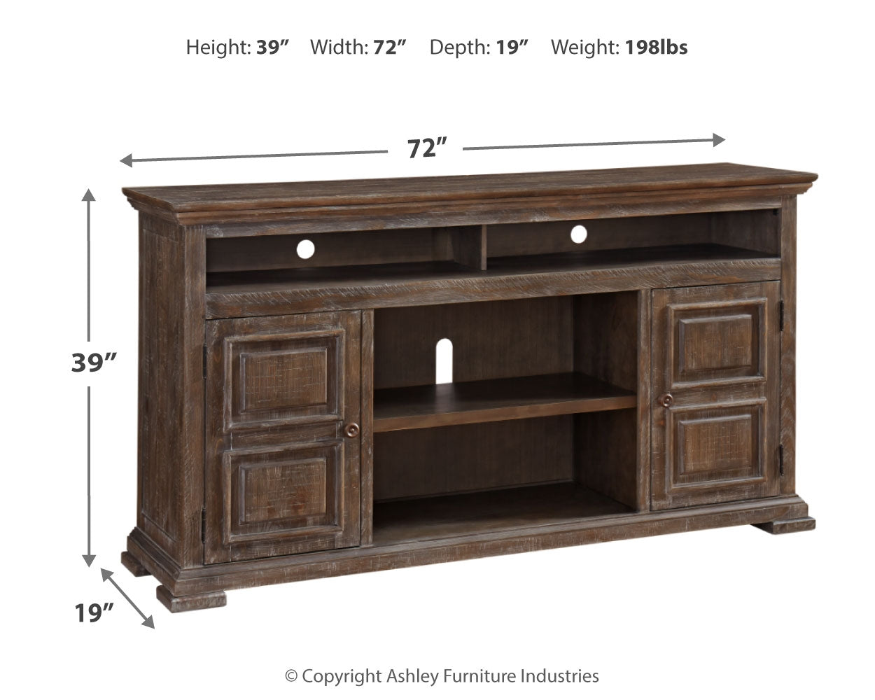 Wyndahl 72" TV Stand