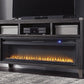 Todoe 65" TV Stand with Electric Fireplace